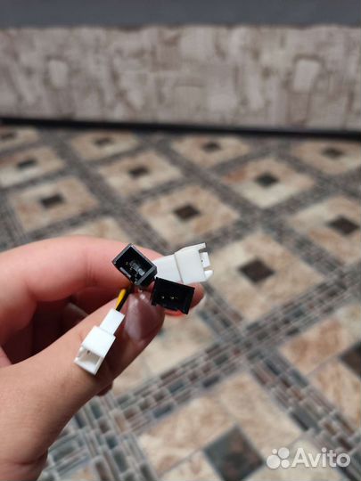 Кабель разветвитель 5v/12v для куллеров