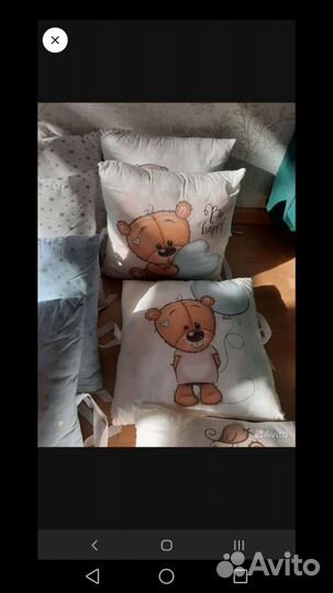 Бортики в детскую кроватку бу