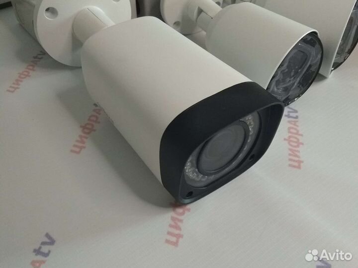 Комплект видеонаблюдения 4Мп Dahua 9 камер zoom 4x