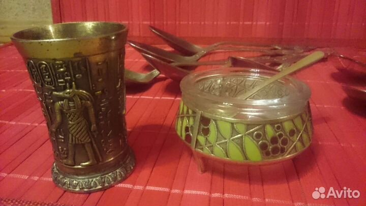 Посуда из мельхиора столовые приборы