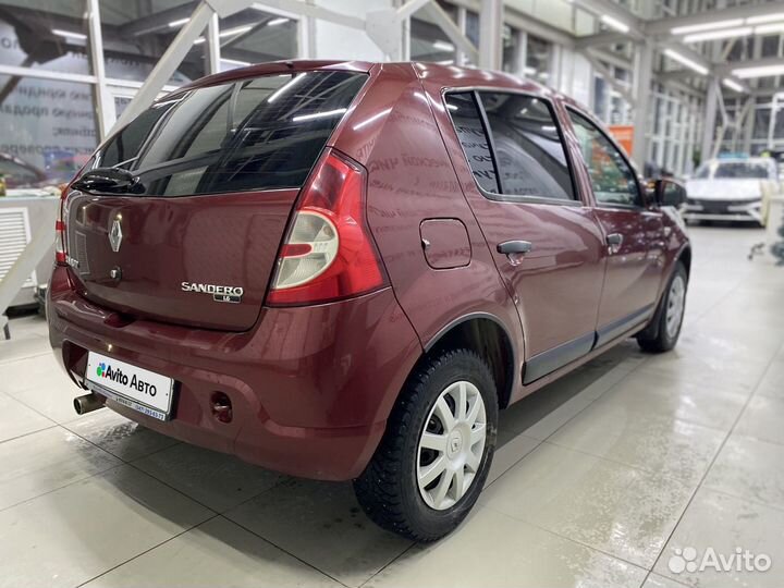 Renault Sandero 1.6 МТ, 2012, 134 053 км