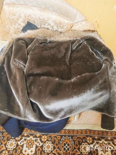 Дубленка мужская короткая 54