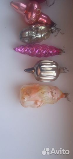 Ёлочные игрушки СССР