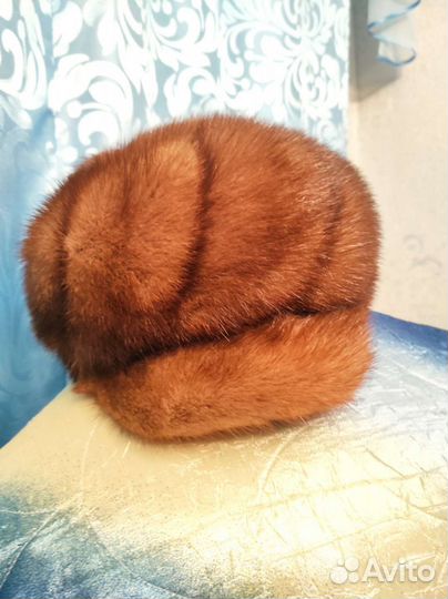 Шапка норковая женская