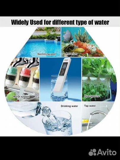 Тестер (измеритель) качества воды