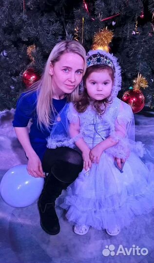 Костюм снежной королевы для девочки