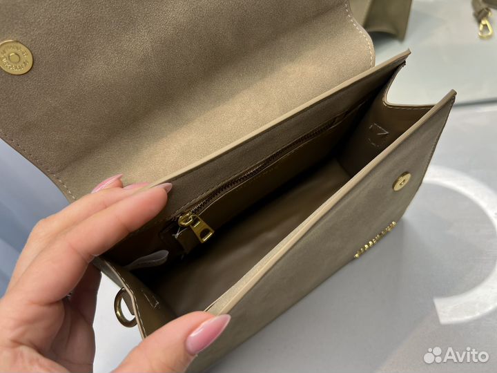 Сумка jacquemus замша