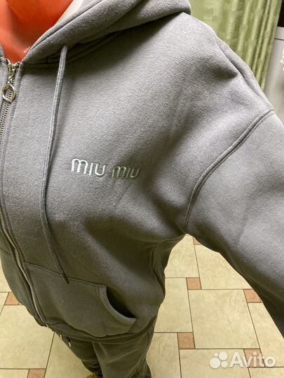 Новый Спортивный костюм на флисе теплый женский