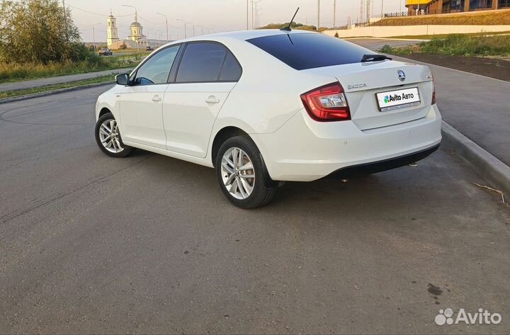 Skoda Rapid 1.6 МТ, 2018, 85 800 км