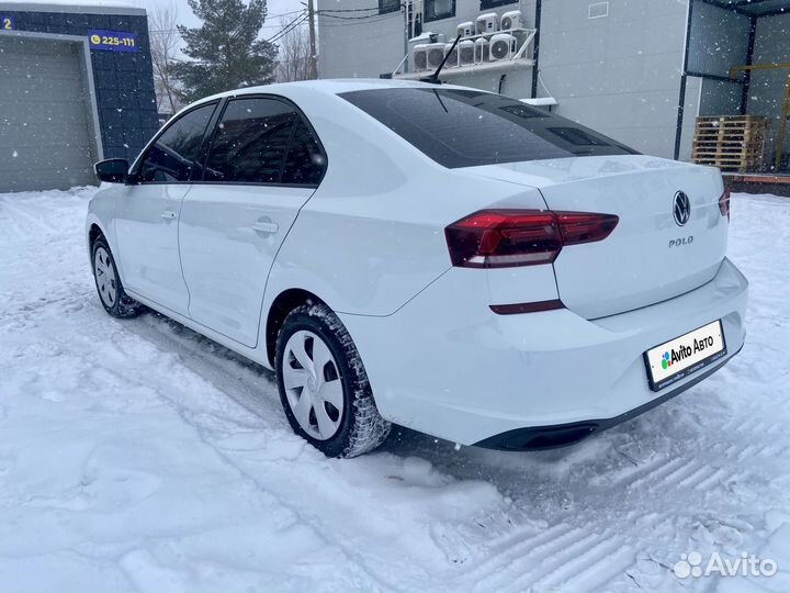 Volkswagen Polo 1.6 AT, 2021, 45 000 км