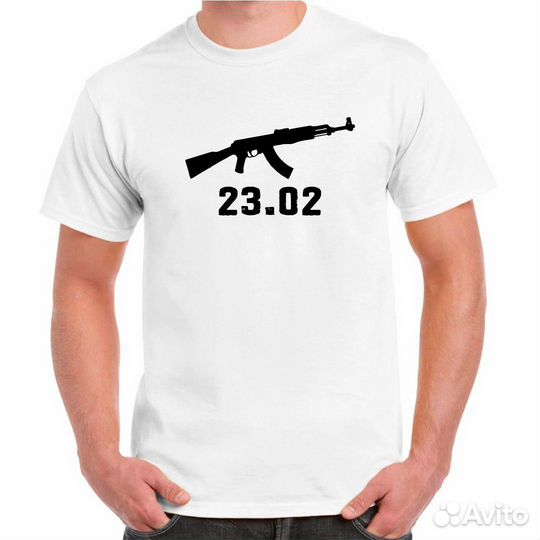 Футболки в подарок на 23 февраля