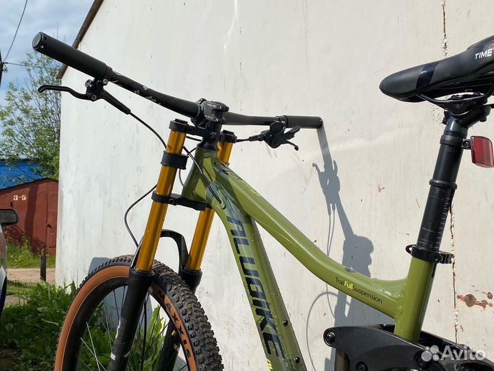Горный двухподвесной велосипед