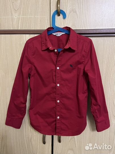 Рубашка на мальчика 122 128