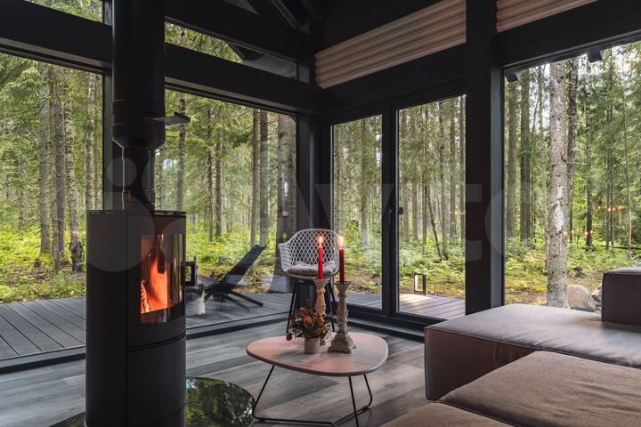 Коттедж 95 м² на участке 100 сот.