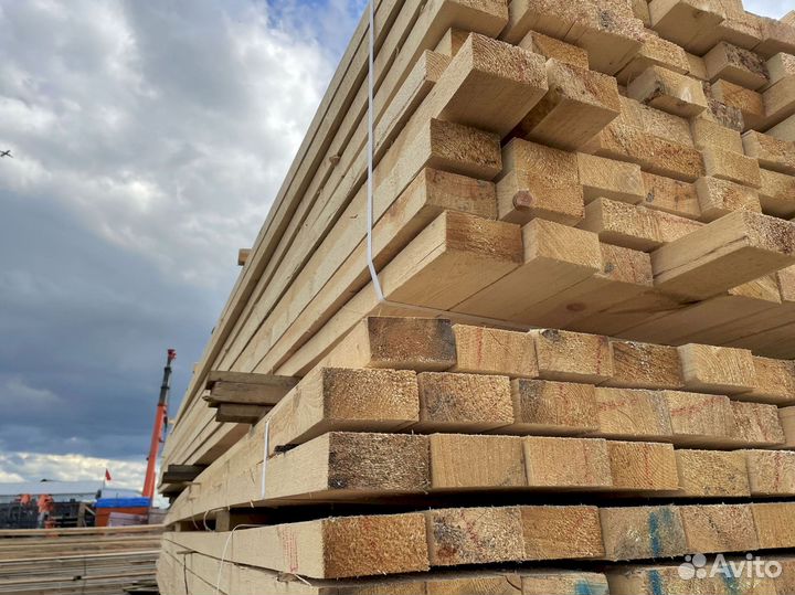 Доска обрезная 50х100х6000