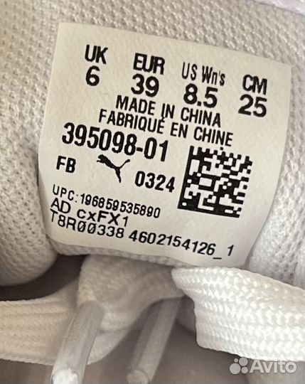 Кроссовки женские Puma оригинал US8,5/25cm