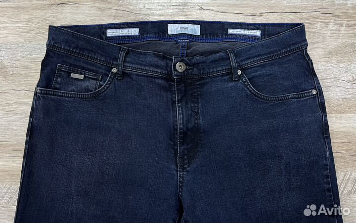 Brax тёмно-синие мужские джинсы с эластаном