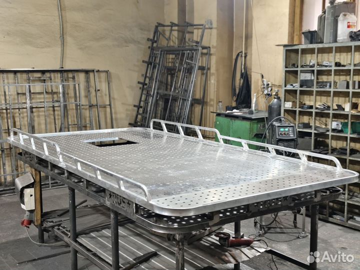 Алюминиевая грузовая платформа на микроавтобус