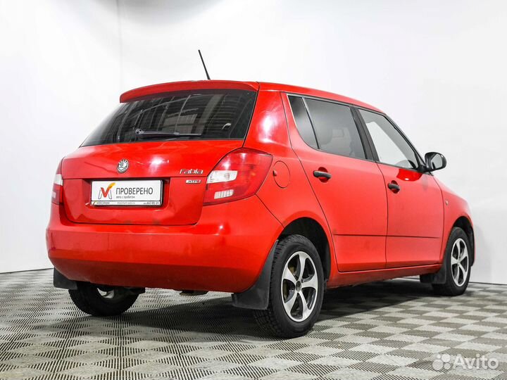 Skoda Fabia 1.2 МТ, 2012, 210 000 км