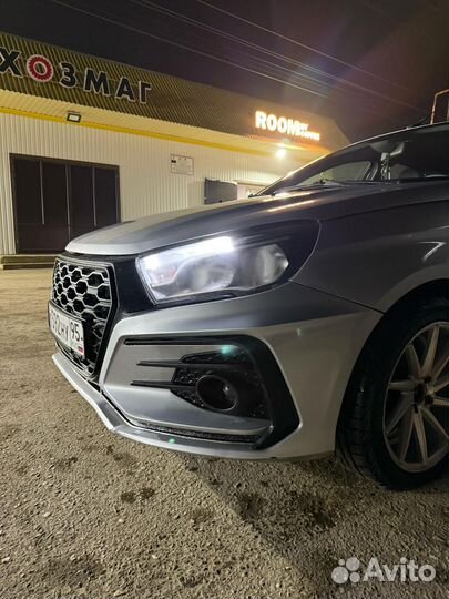 Бампер передний vesta