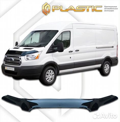 Дефлектор капота (exclusive) Ford Transit 2015–н.в