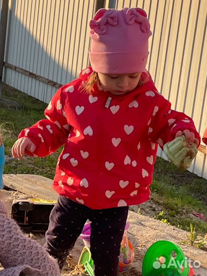 Курточка для девочки 80