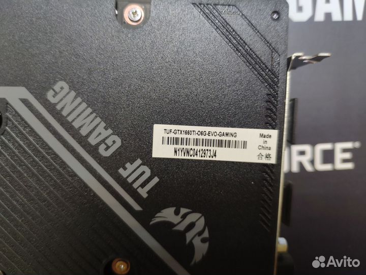 Видеокарта 1660 ti