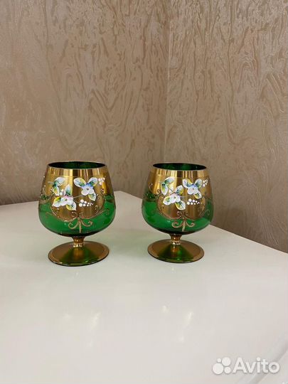 Фужеры богемия чехия 6 штук