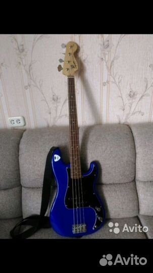 Squier precision bass Fender + звучки Fender Japan