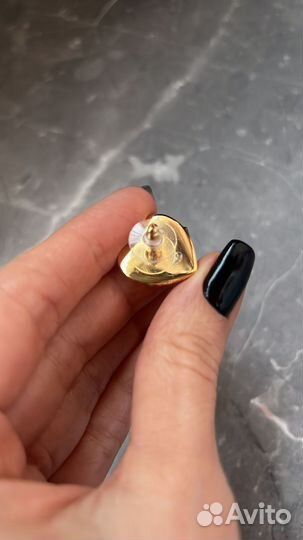 Серьги chanel