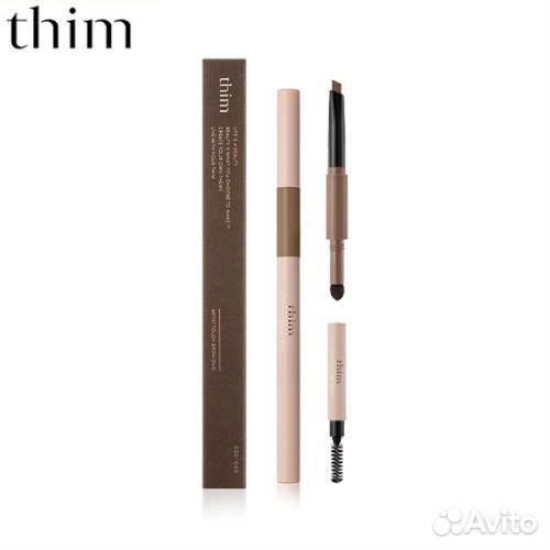 Карандаш для бровей двойной thim Artist Touch