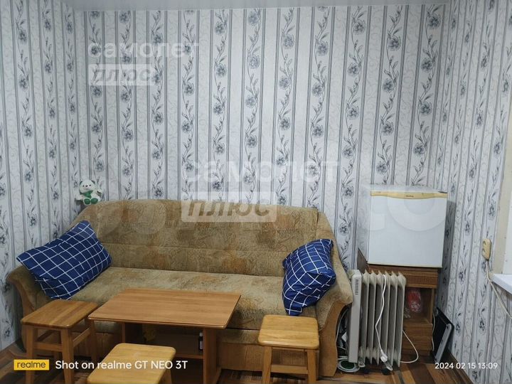 Комната 18 м² в 2-к., 2/2 эт.