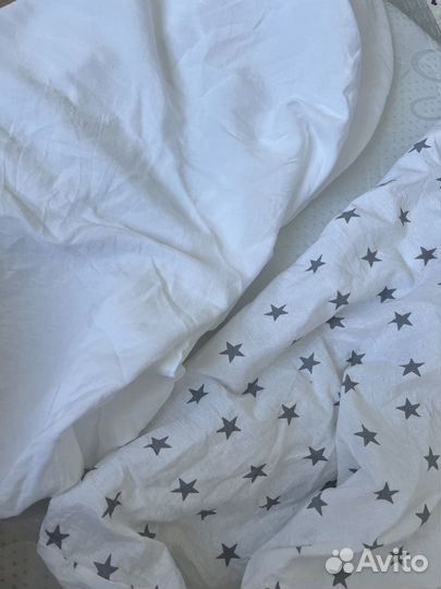 Детский матрас в круглую кроватку