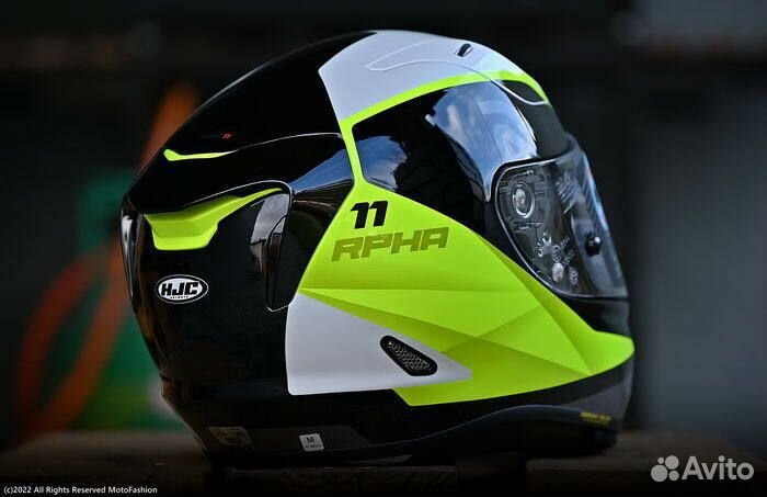 Шлем HJC rpha 11 texen MC3H