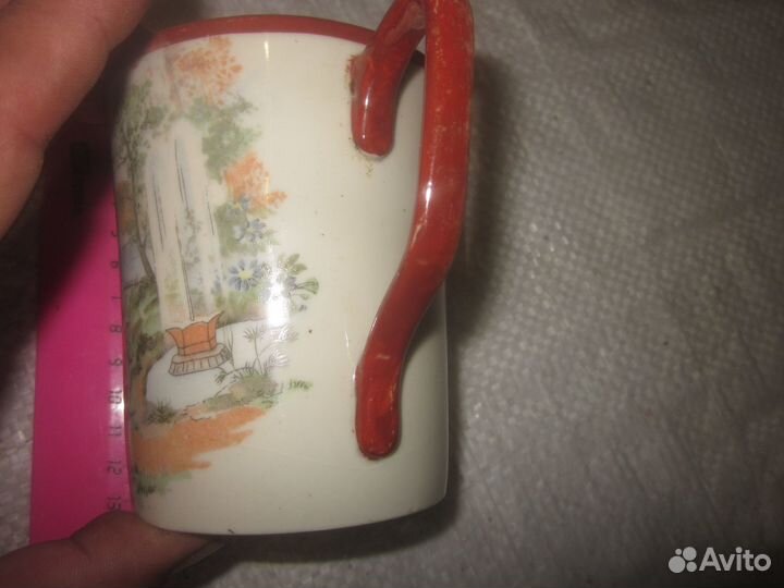 Кружка.Фарфор.Клеймо тд.Дулево.20-ые годы