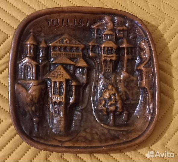 Тарелки настенные, сувениры из гипса