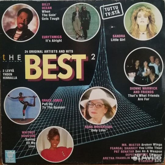 Сборник: Sandra, Secret Service, Billy Idol / 2 LP