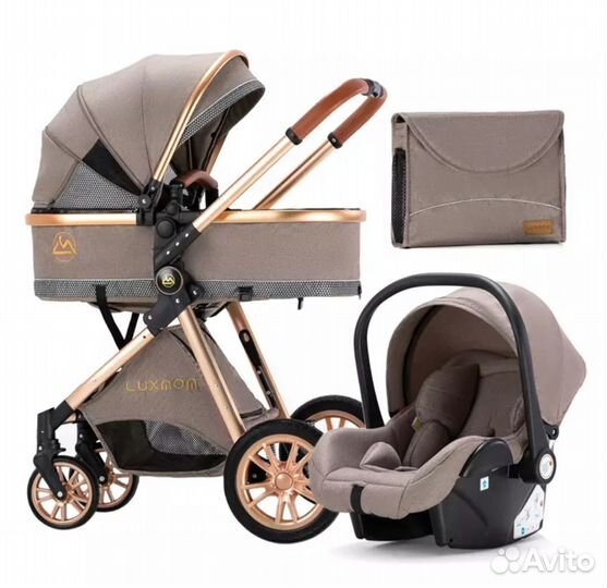 Детская коляска luxmom 3 в 1