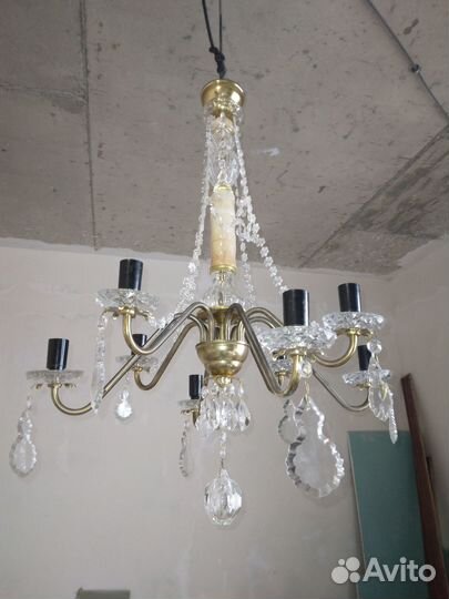 Люстра потолочная Хрусталь СССР