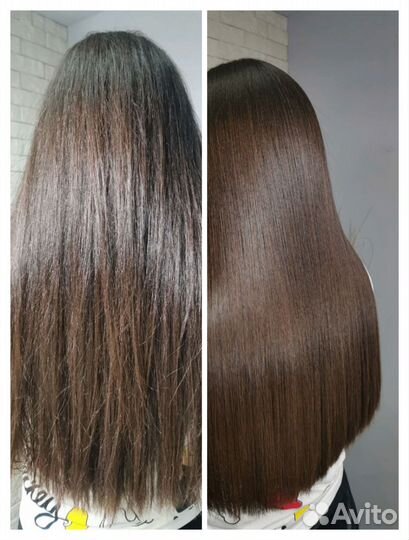 Кератиновое выпрямление, ботокс