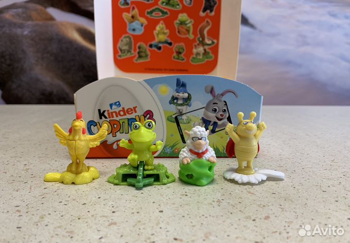 Игрушки kinder surprise Весна 2023
