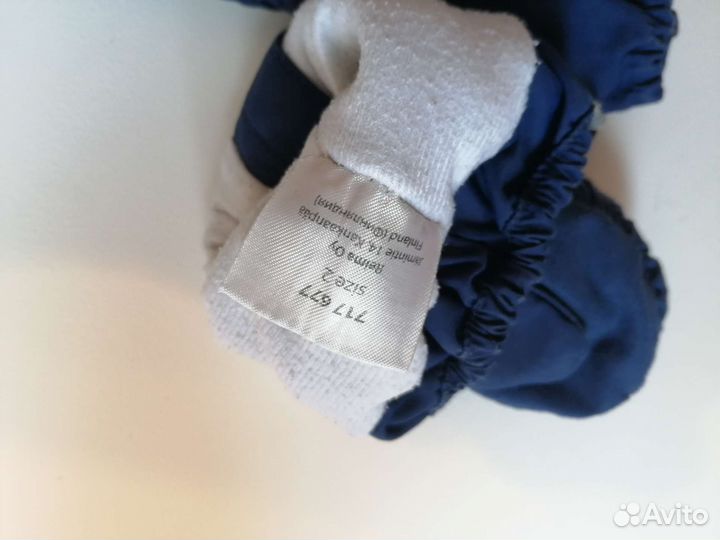 Варежки краги на молнии lassie reima 2 и шлем 2