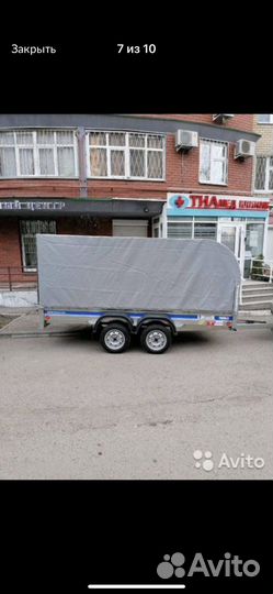 Прицеп оцинк 3.60х1.55 Тавиалс премиум