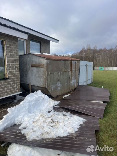 Гараж металлический