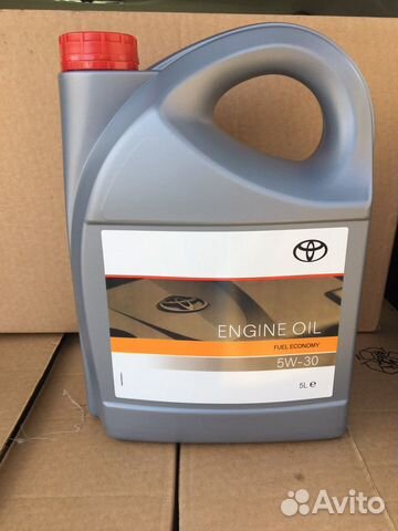 Toyota 5-30 5л масло моторное