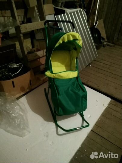 Коляска санки