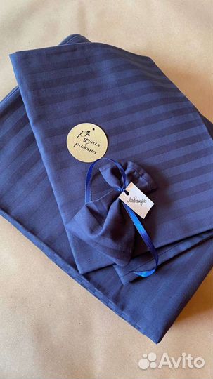 Постельное белье страйп сатин