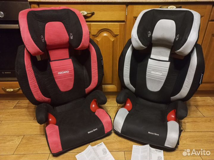 Детское автокресло изофикс Recaro Monza Nova 15-36