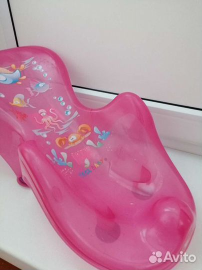 Горка для ванной + круг