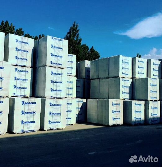 Газоблок Masix D400 200x250x625